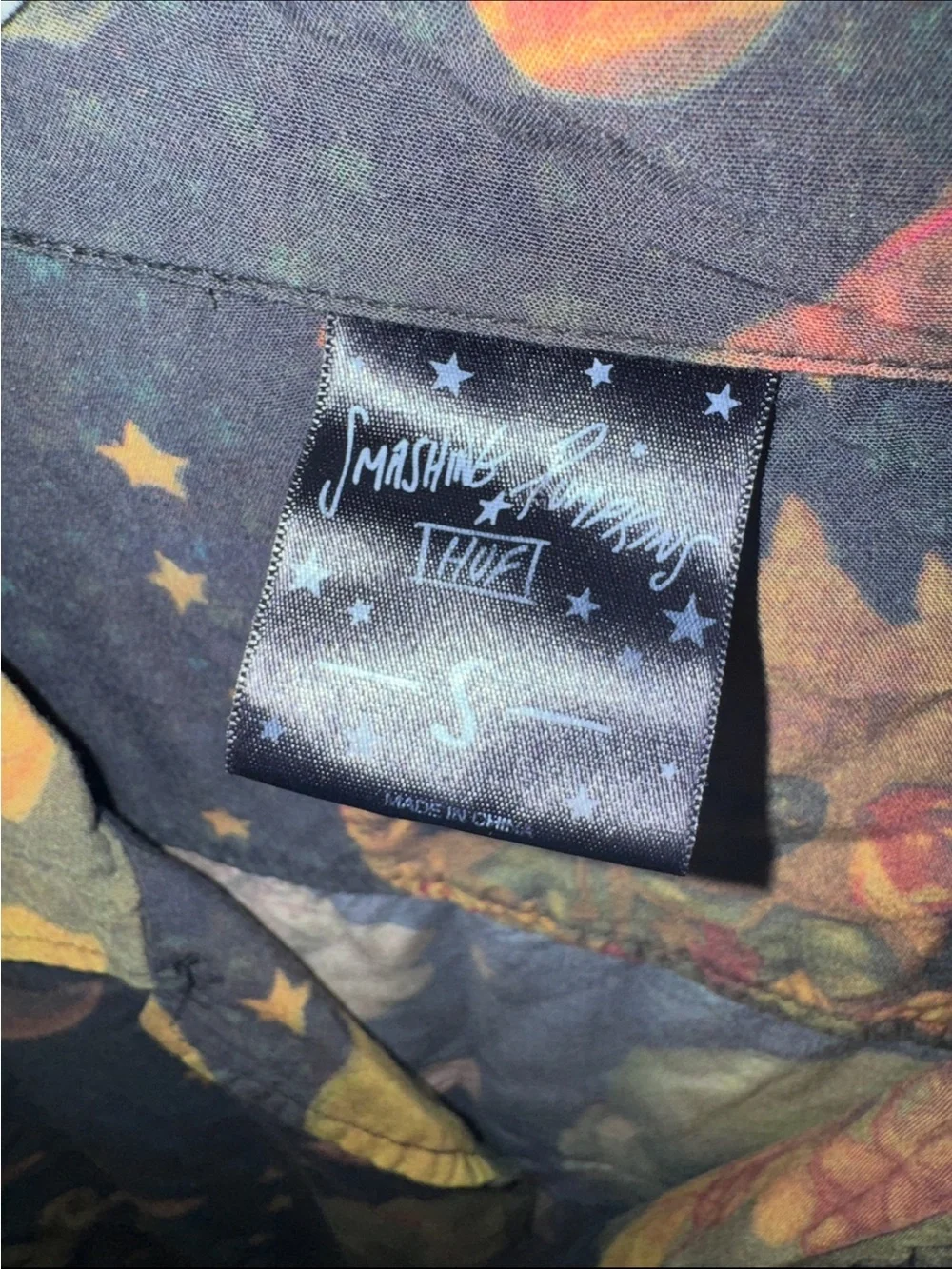 HUF x Smashing Pumpkins Tonight Tonight Button Down Shirt (S) - Picture 4 of 6